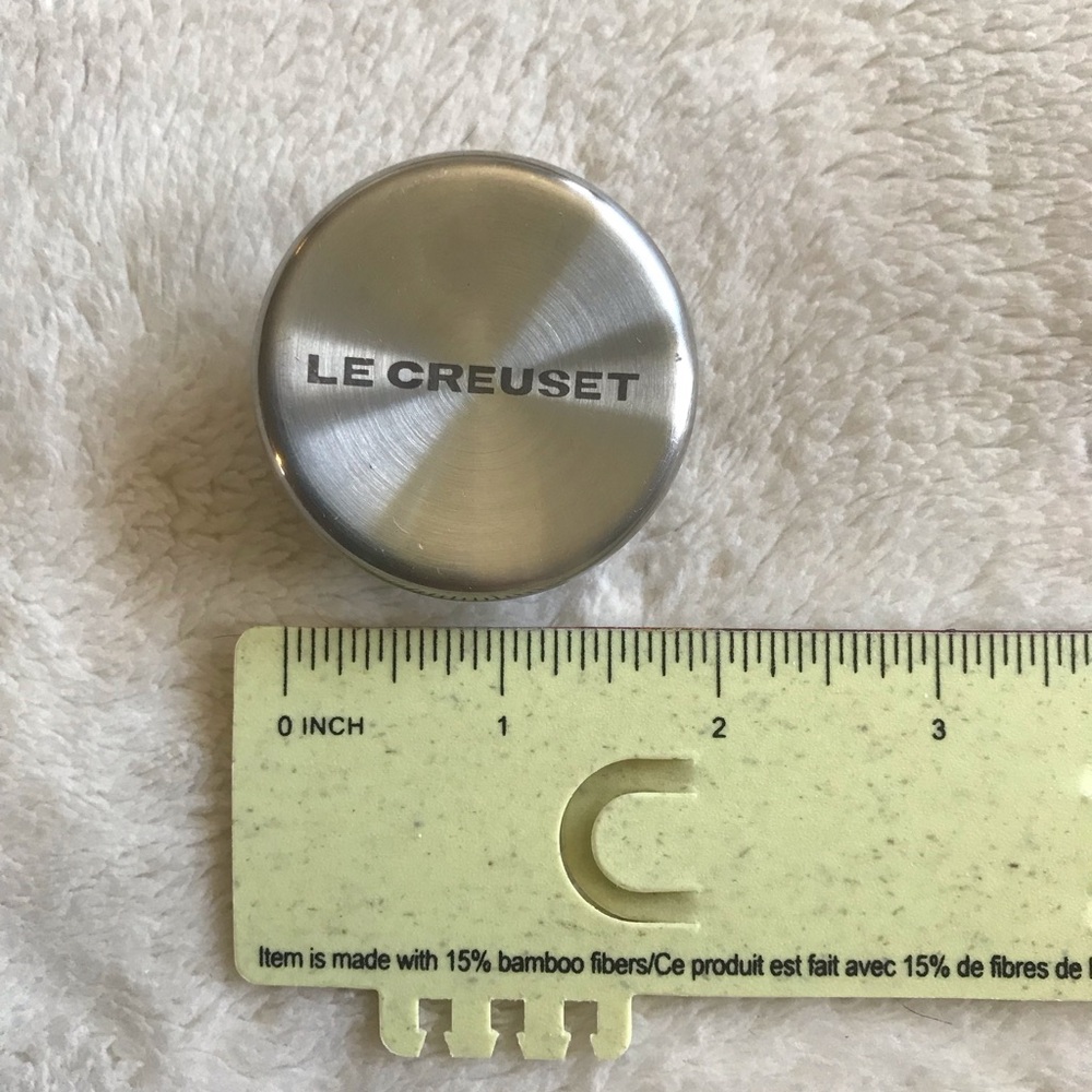 Le Creuset Stainless Steel Replacement Knob - Silver